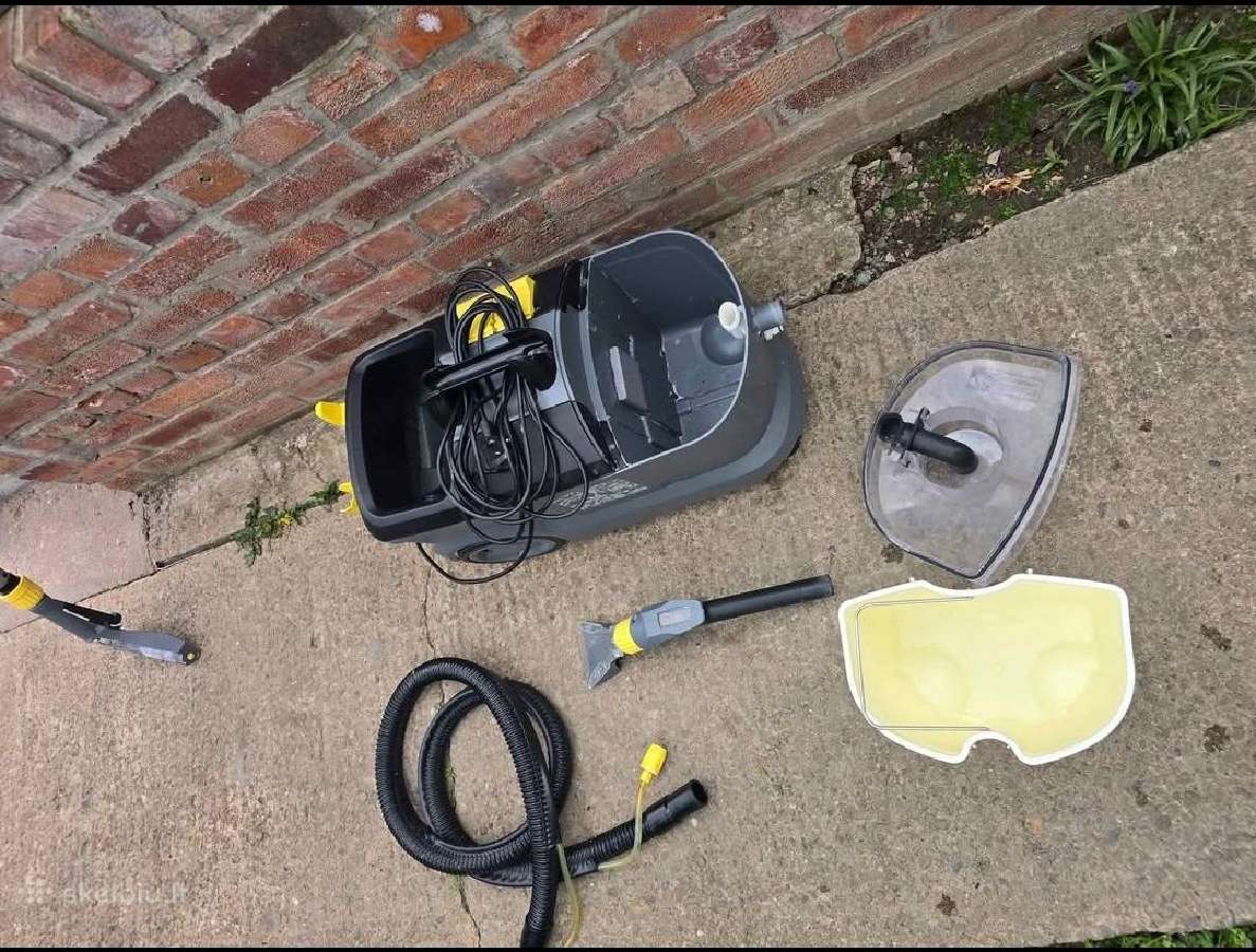 Karcher puzzi 10/1 plaunamas siurblys veikiantis - nuotraukos Nr. 6