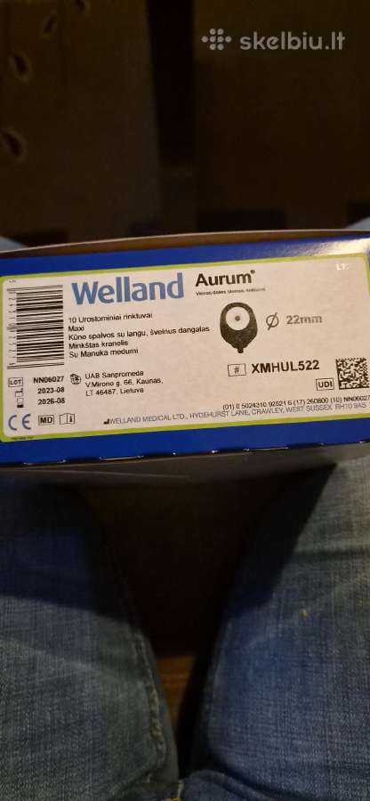 Welland Aurum urostominiai rinktuvai,dovanojam - nuotraukos Nr. 4