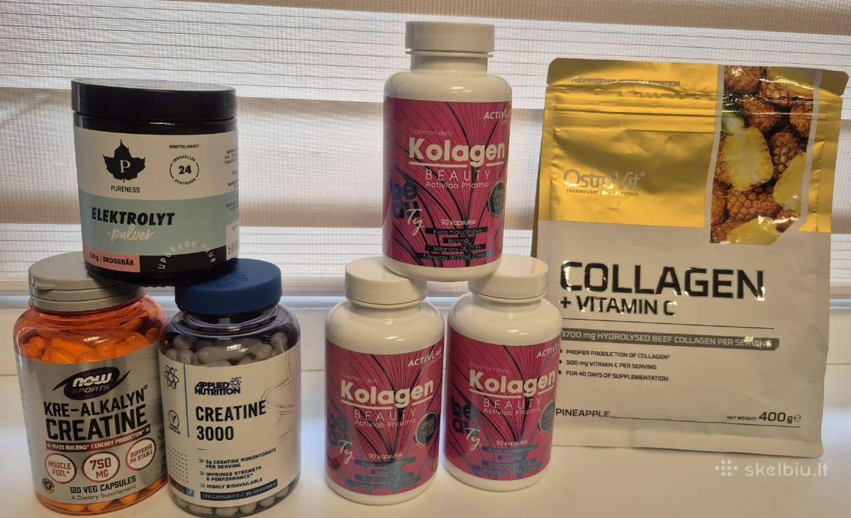Creatine Preworkout Collagen Elektrolyt - nuotraukos Nr. 2