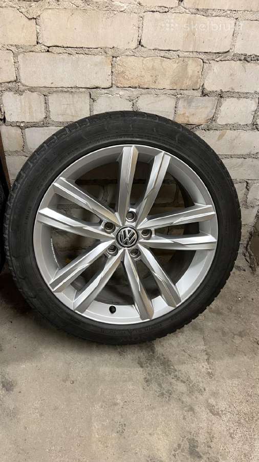 Oem VW ratlankiai R18 su žieminėmis padangomis - nuotraukos Nr. 4