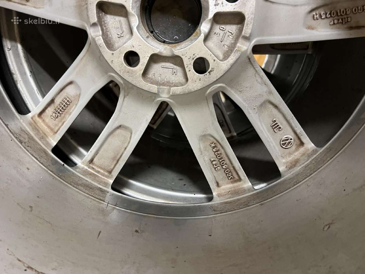 Oem VW ratlankiai R18 su žieminėmis padangomis - nuotraukos Nr. 27