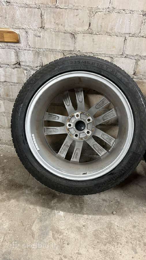Oem VW ratlankiai R18 su žieminėmis padangomis - nuotraukos Nr. 22