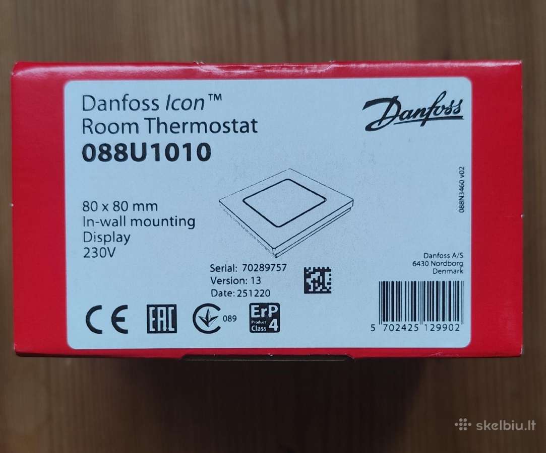 Patalpos termostatas Danfoss Icon - nuotraukos Nr. 3