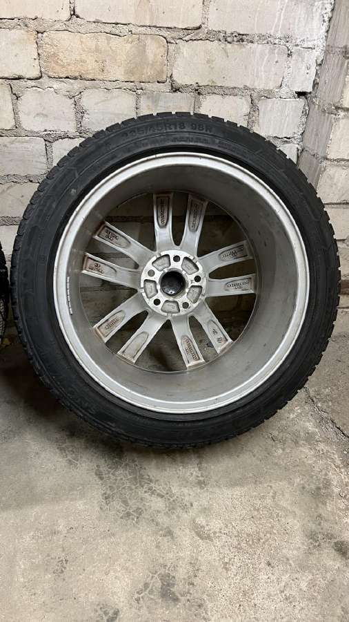 Oem VW ratlankiai R18 su žieminėmis padangomis - nuotraukos Nr. 25