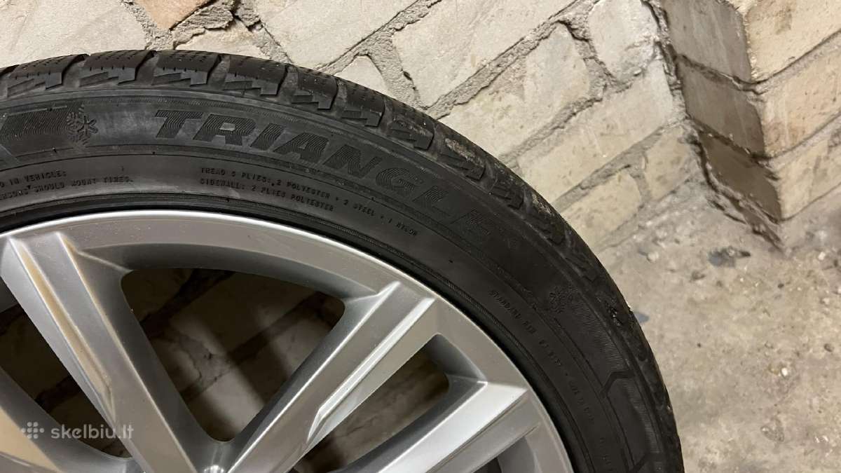 Oem VW ratlankiai R18 su žieminėmis padangomis - nuotraukos Nr. 9