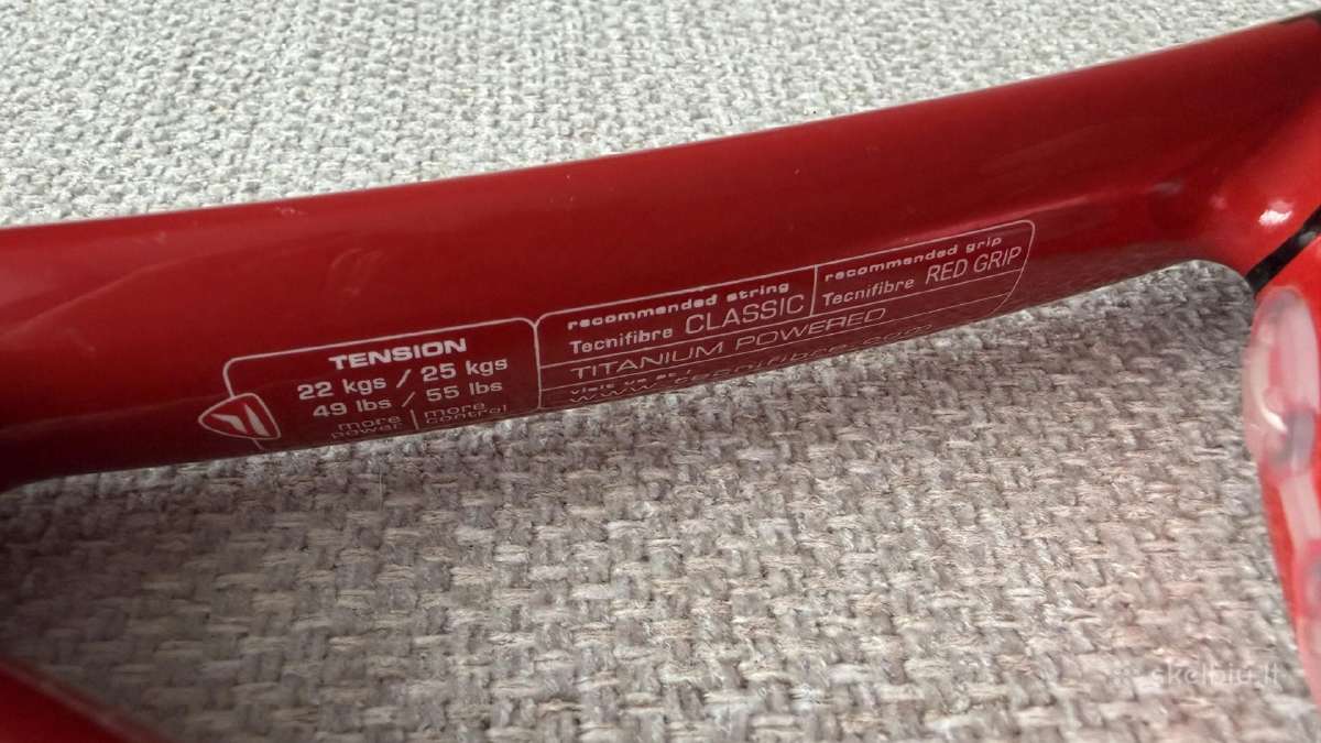 Teniso raketė Technifibre Tfeel 265g - nuotraukos Nr. 4