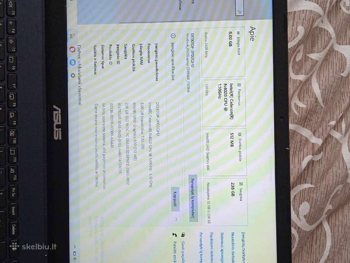 Vivobook_asuslaptop E510ma - nuotraukos Nr. 4