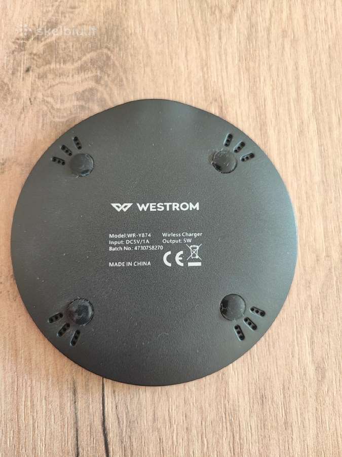 Belaidis įkroviklis Westrom WR-y874 - nuotraukos Nr. 2