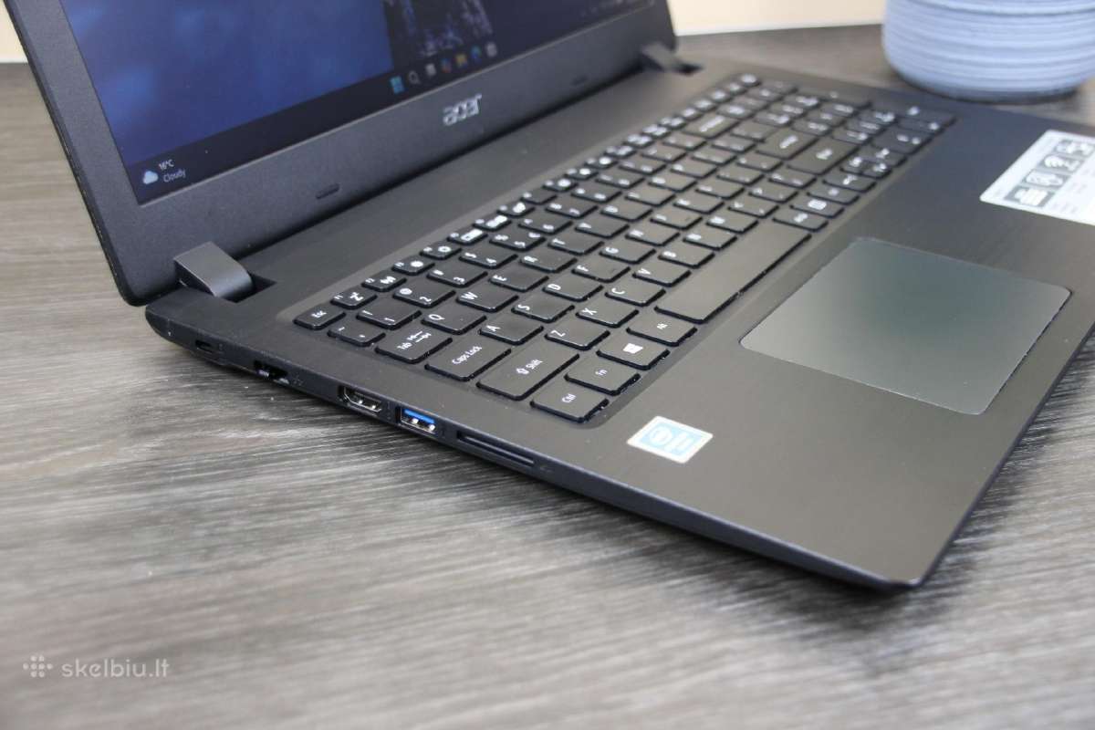 Acer 15,6 LED Pentium N5000 250gb SSD 8gb - nuotraukos Nr. 7