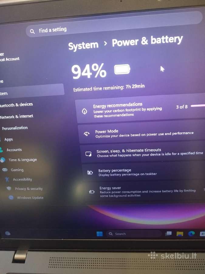 T14s gen3/i7-1265u/32/500/touch - nuotraukos Nr. 11