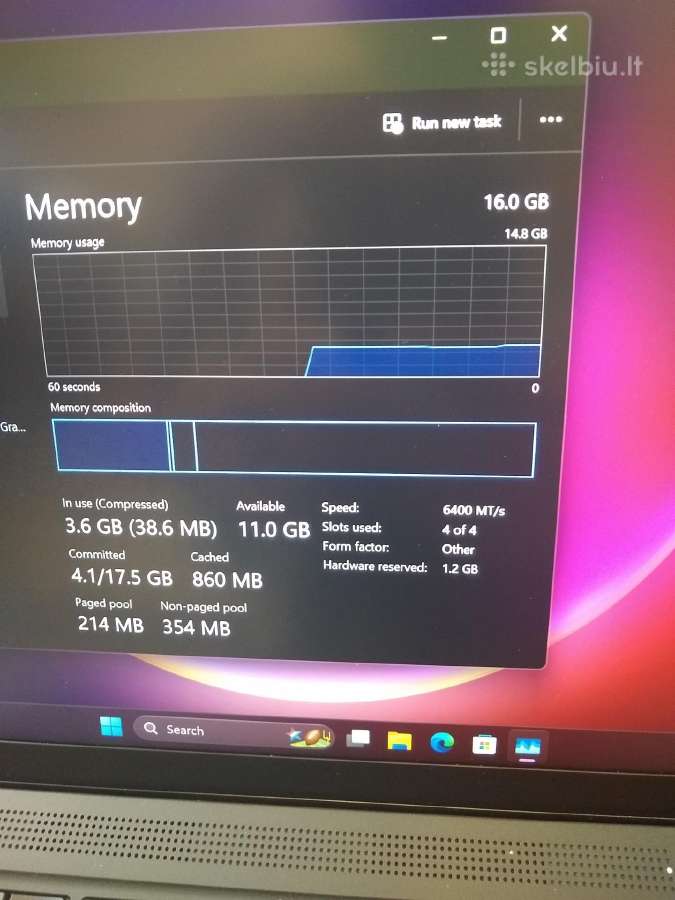 T14s gen3/i7-1265u/32/500/touch - nuotraukos Nr. 13