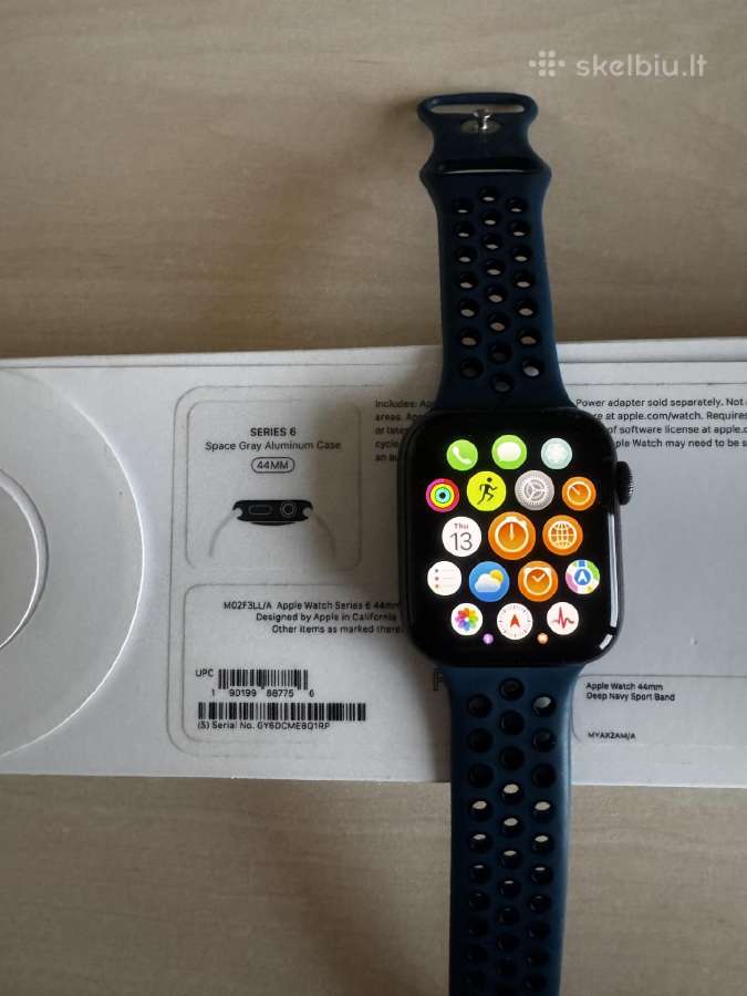Apple Watch Series 6 44mm Aluminum - nuotraukos Nr. 2