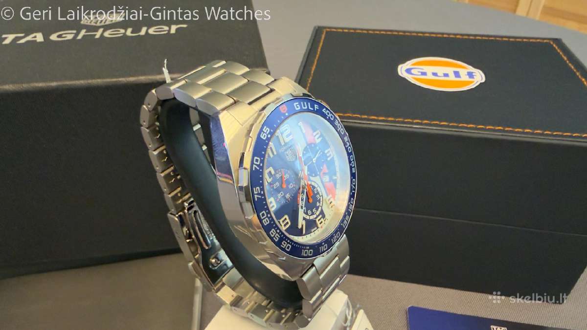 Tag Heuer Formula 1 Gulf Edition - nuotraukos Nr. 3