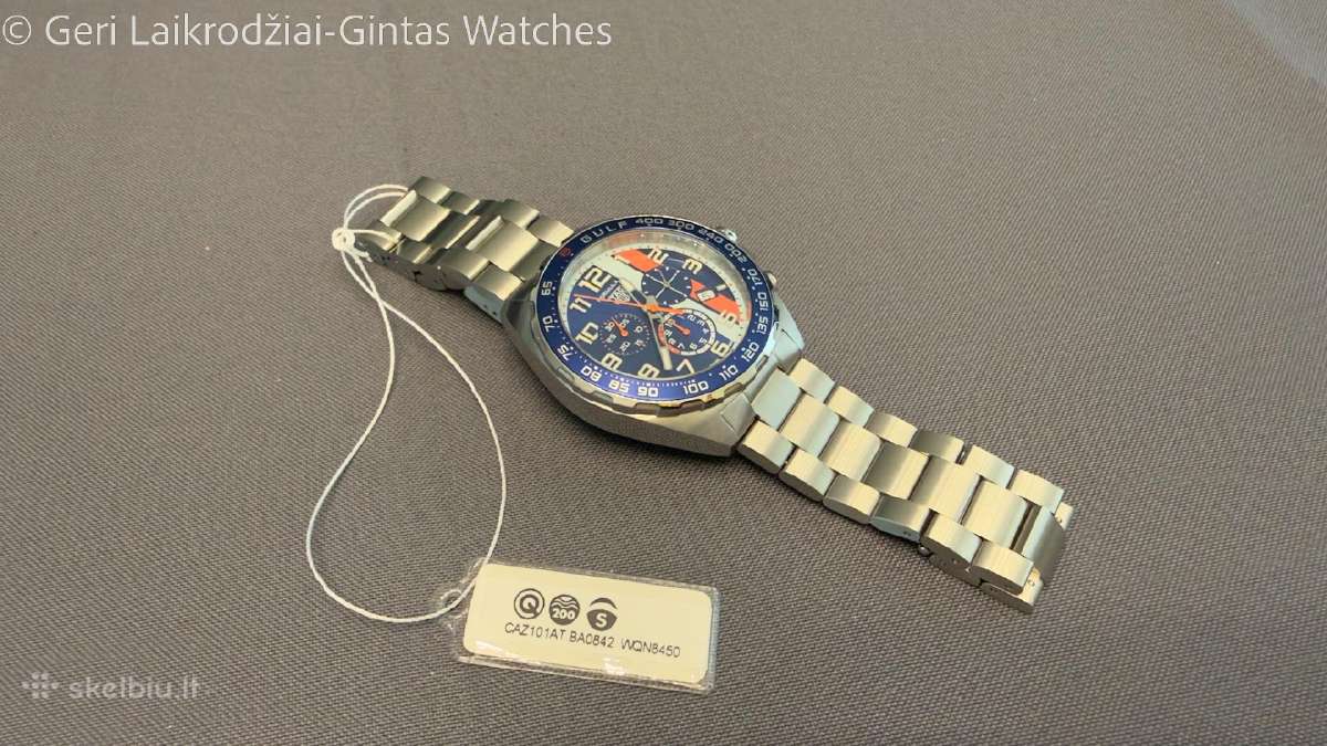 Tag Heuer Formula 1 Gulf Edition - nuotraukos Nr. 9