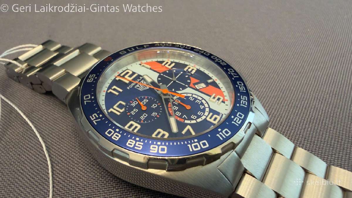 Tag Heuer Formula 1 Gulf Edition - nuotraukos Nr. 10
