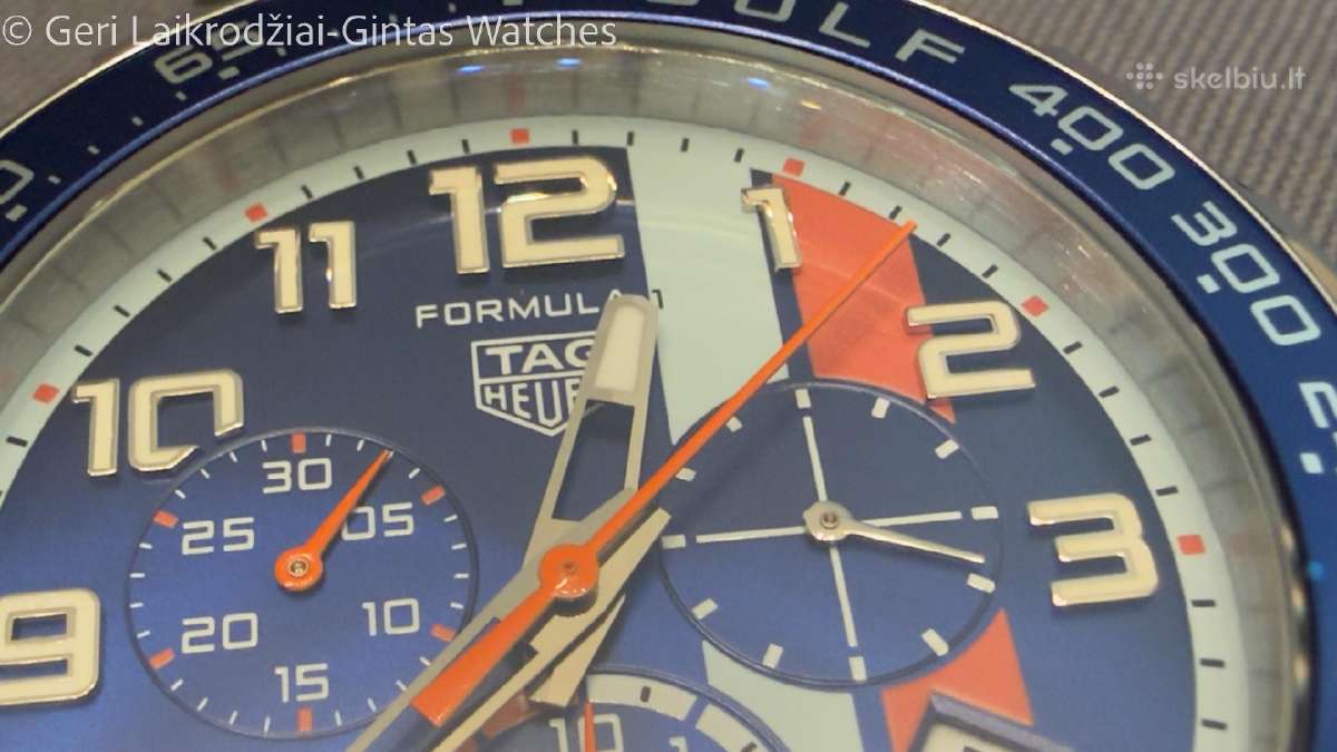 Tag Heuer Formula 1 Gulf Edition - nuotraukos Nr. 13