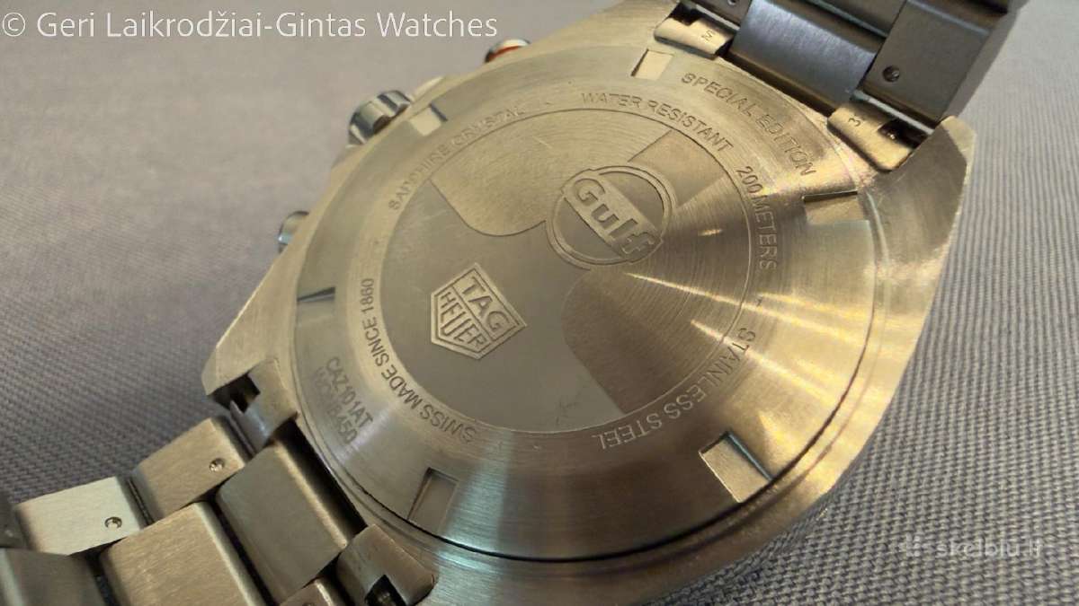 Tag Heuer Formula 1 Gulf Edition - nuotraukos Nr. 19