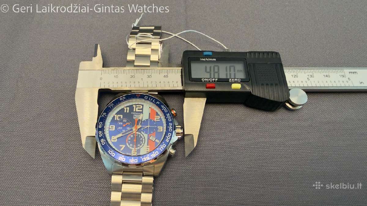 Tag Heuer Formula 1 Gulf Edition - nuotraukos Nr. 22