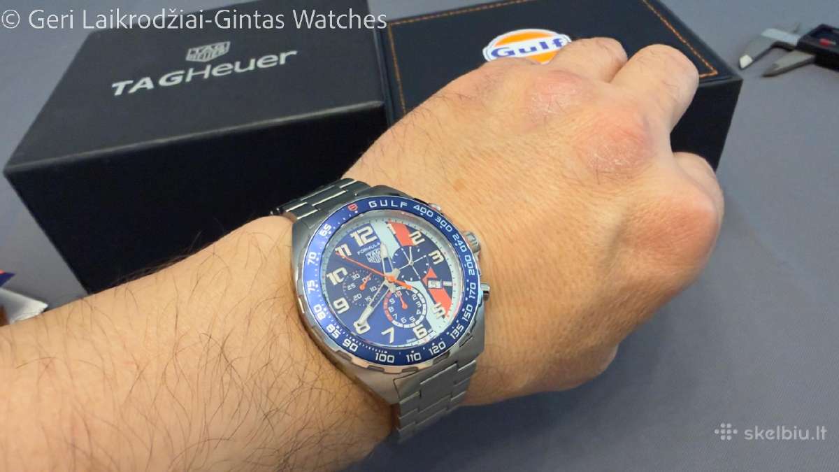 Tag Heuer Formula 1 Gulf Edition - nuotraukos Nr. 24