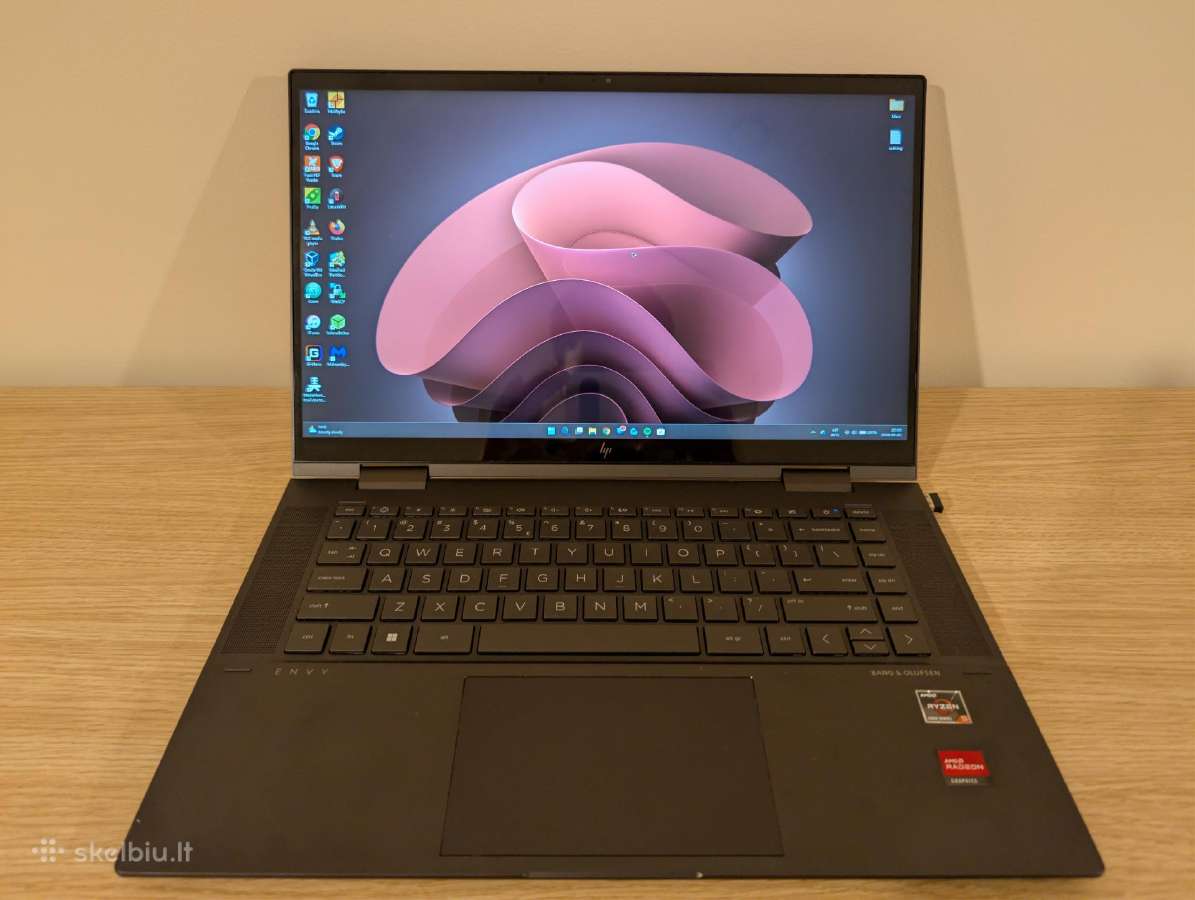 Hp Envy X360 nešiojamas kompiuteris - nuotraukos Nr. 3