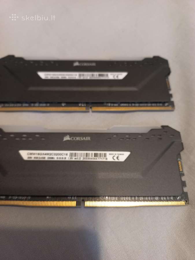Vengeance Rgb Pro Ddr4 2x8gb 16gb3200mhz - nuotraukos Nr. 2