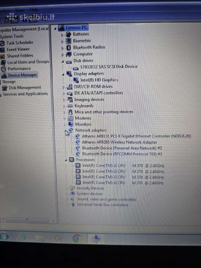 Asus B53f - nuotraukos Nr. 5