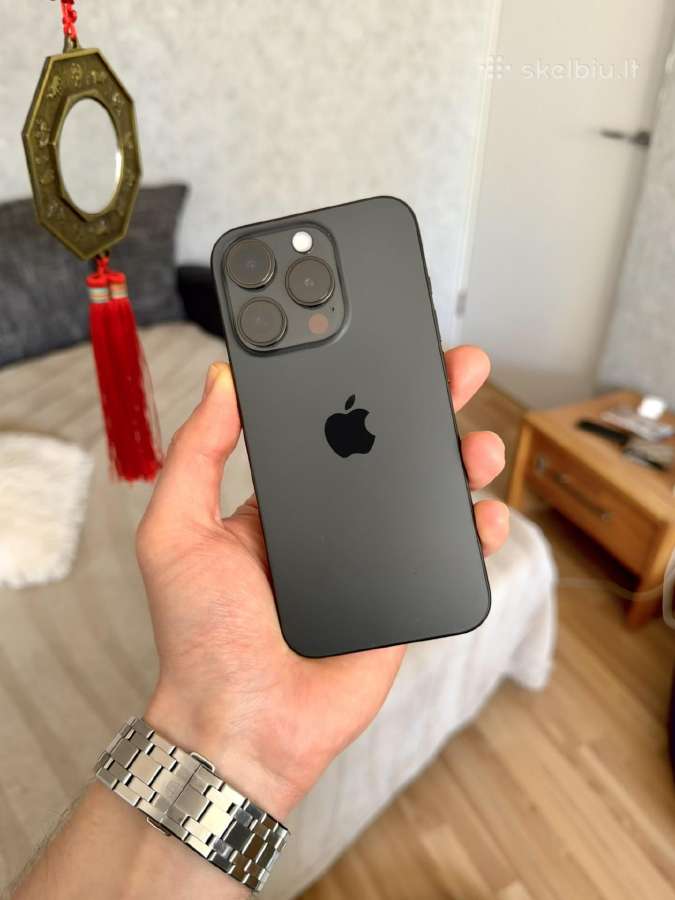 iPhone 15 Pro Black Titanium - nuotraukos Nr. 2