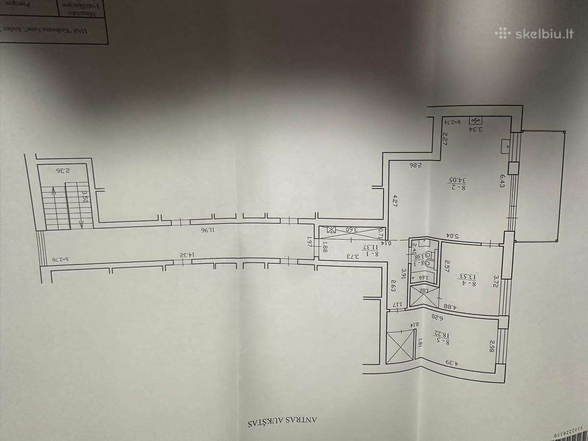81 m²butas Užliedžiuose, 2 park.vietos,balkonas - nuotraukos Nr. 20