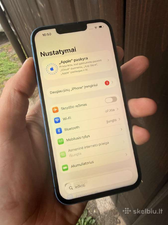 iPhone 13 128gb - nuotraukos Nr. 5