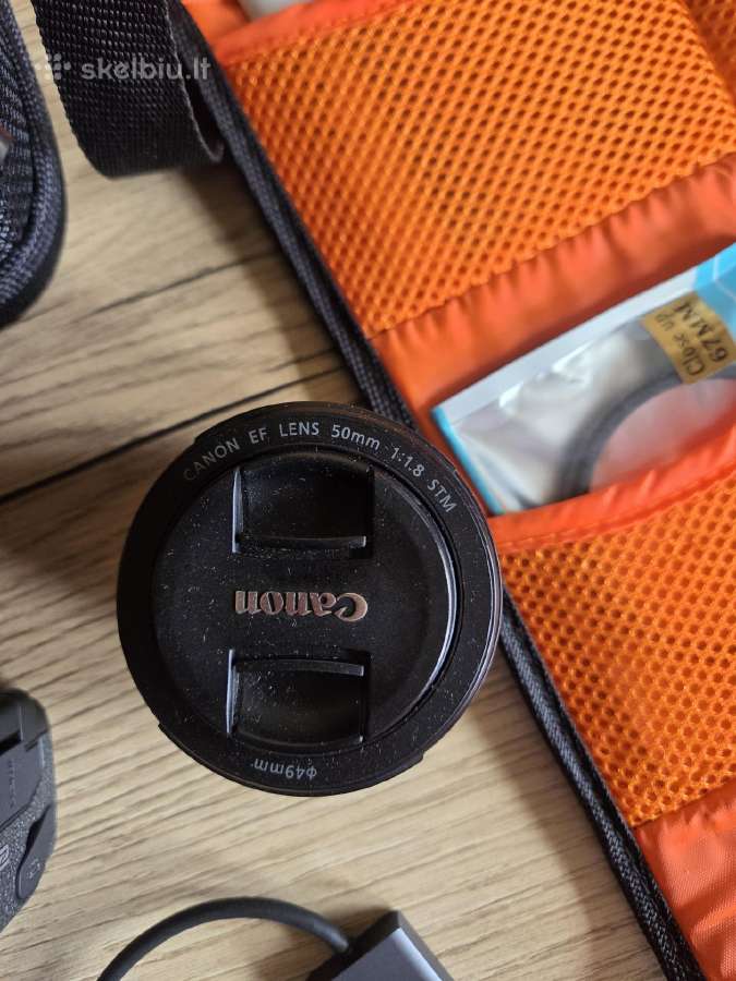 Parduodu beveik kaip nauja Canon 80d - nuotraukos Nr. 3