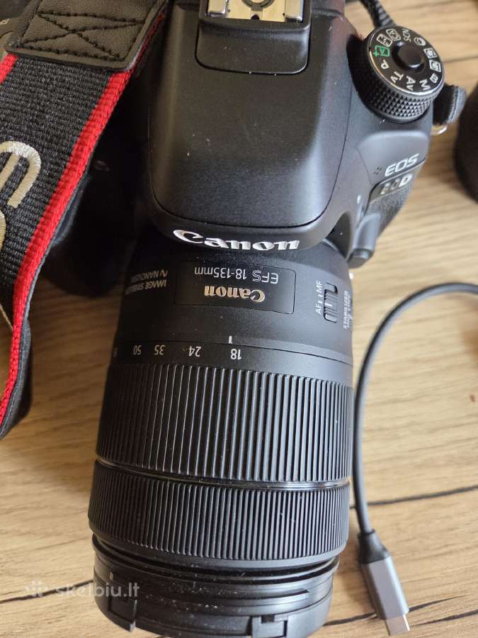 Parduodu beveik kaip nauja Canon 80d - nuotraukos Nr. 2