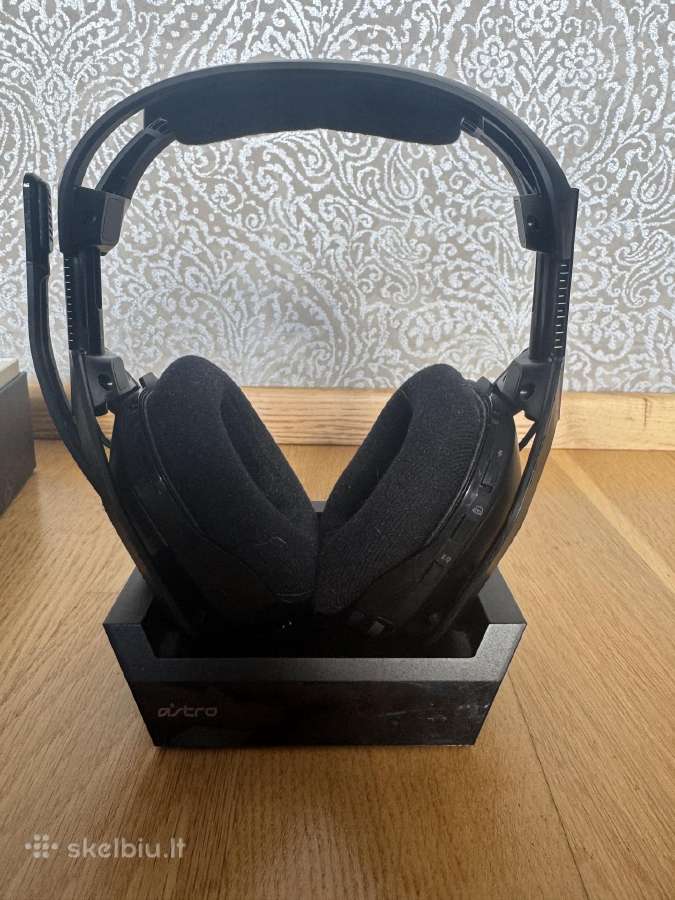 Astro A50 belaidės gaming ausinės su įkrovimo stot - nuotraukos Nr. 7