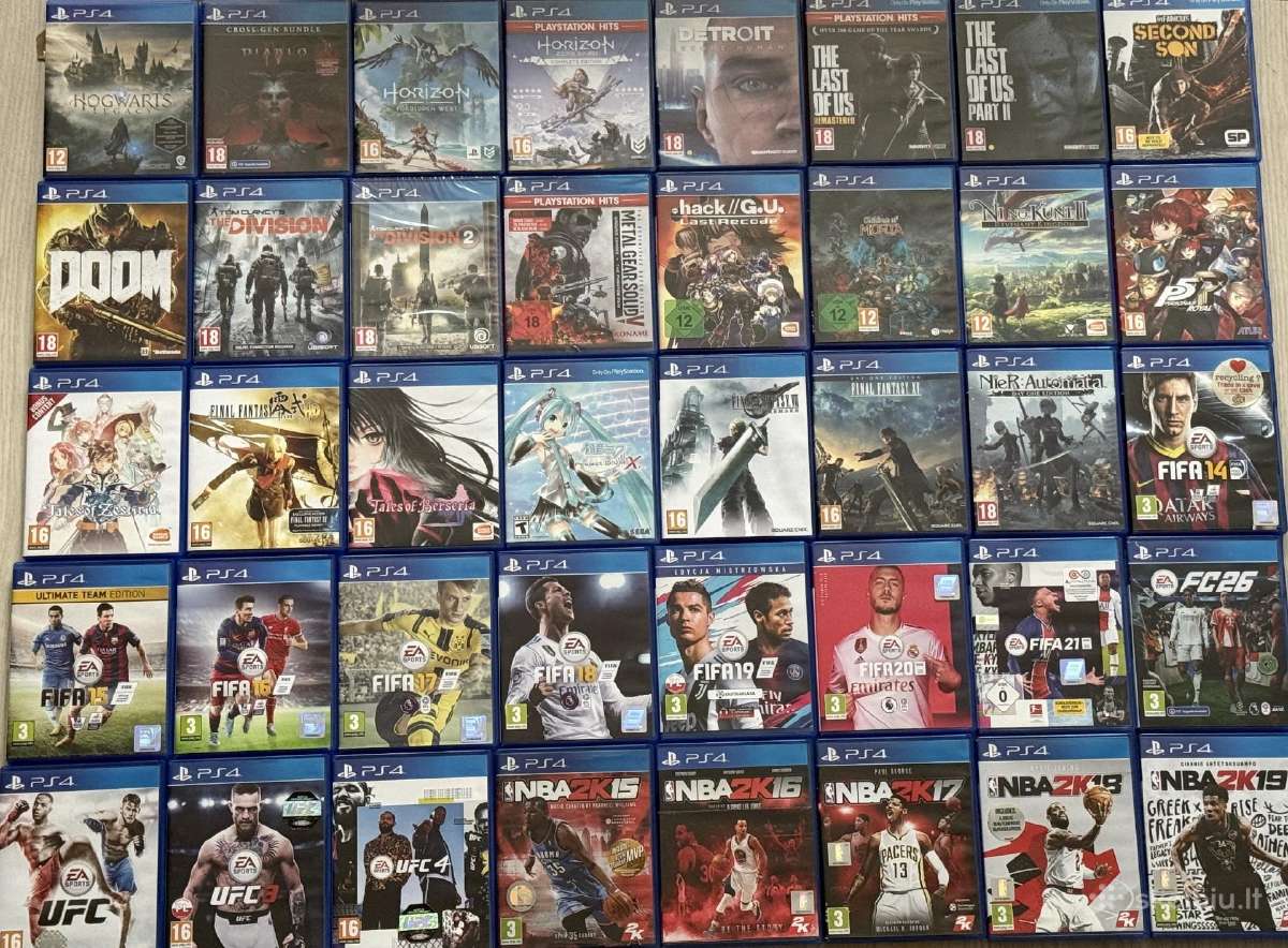 Playstation 4 žaidimai - nuotraukos Nr. 3