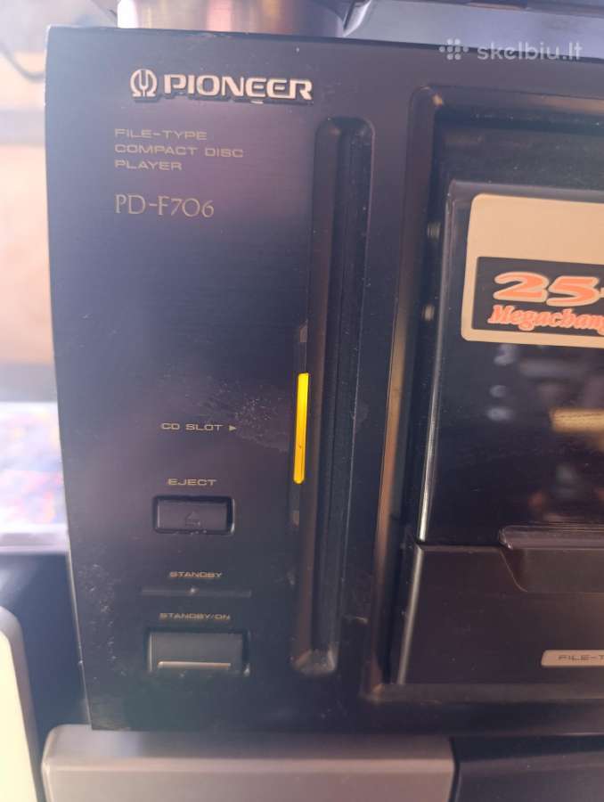 CD grotuvas Pioneer Pd-f706. - nuotraukos Nr. 2
