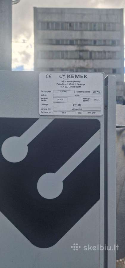 Krovininių automobilių svarstyklės Kemek Dt1000 - nuotraukos Nr. 4