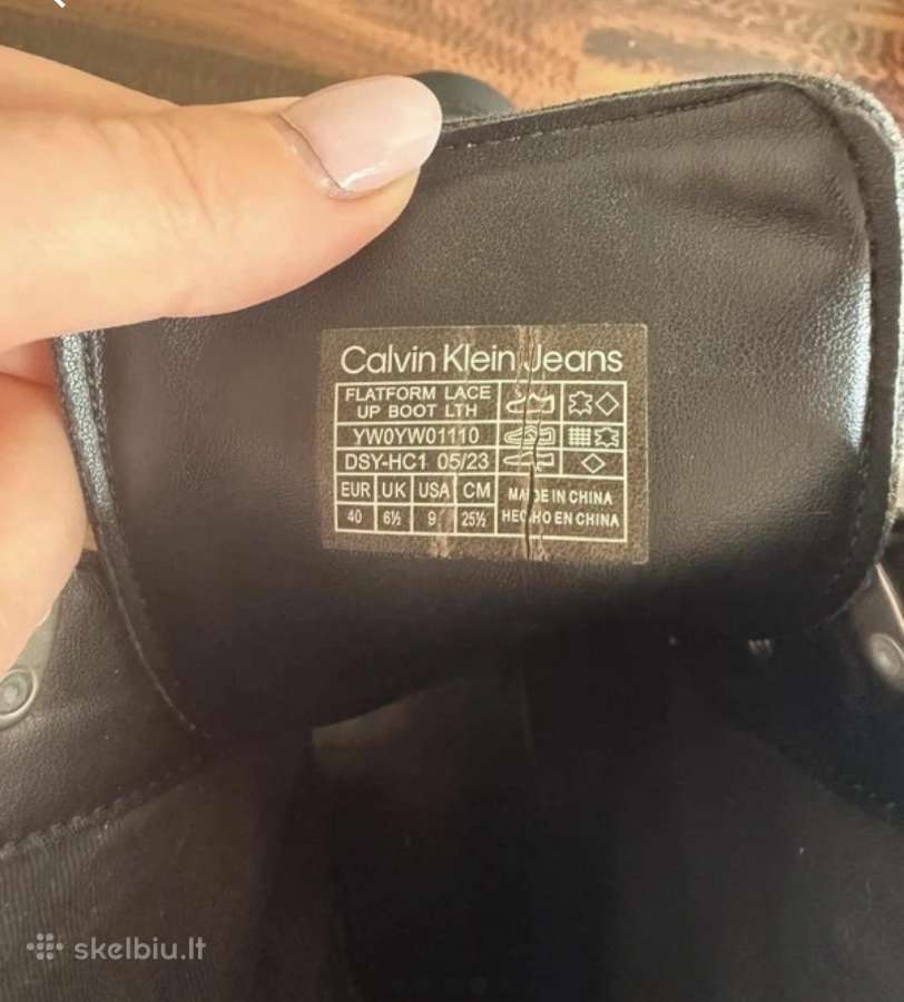 Parduodami Calvin Klein Jeans firmos aulinukai - nuotraukos Nr. 4