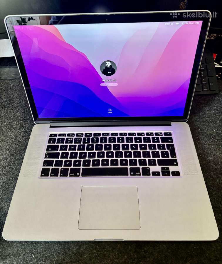 MacBook Pro 15 - nuotraukos Nr. 2