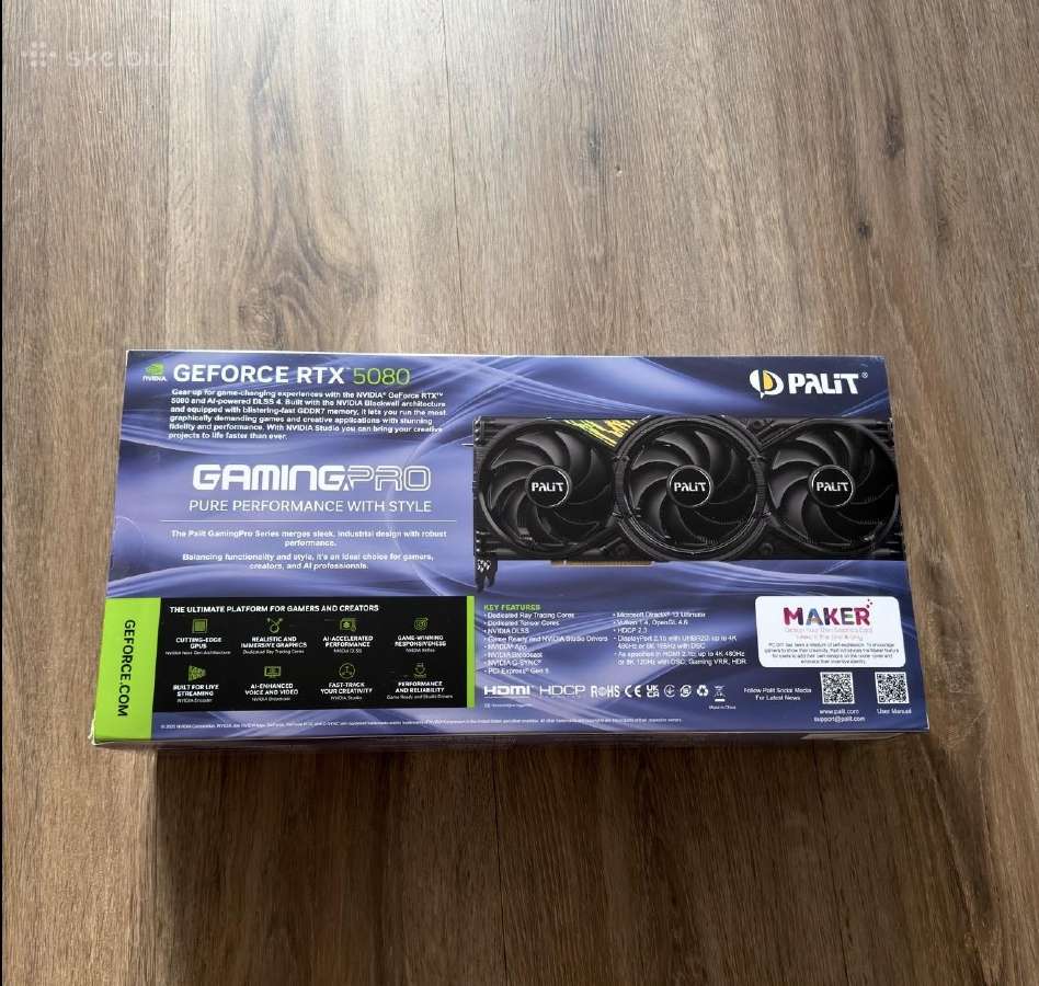 Palit Gaming Pro Rtx 5080 - nuotraukos Nr. 2