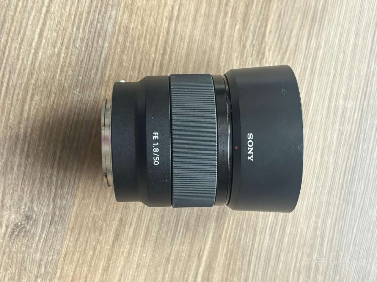 Sony objektyvas Fe 50mm F1.8 Sel50f18f - nuotraukos Nr. 2