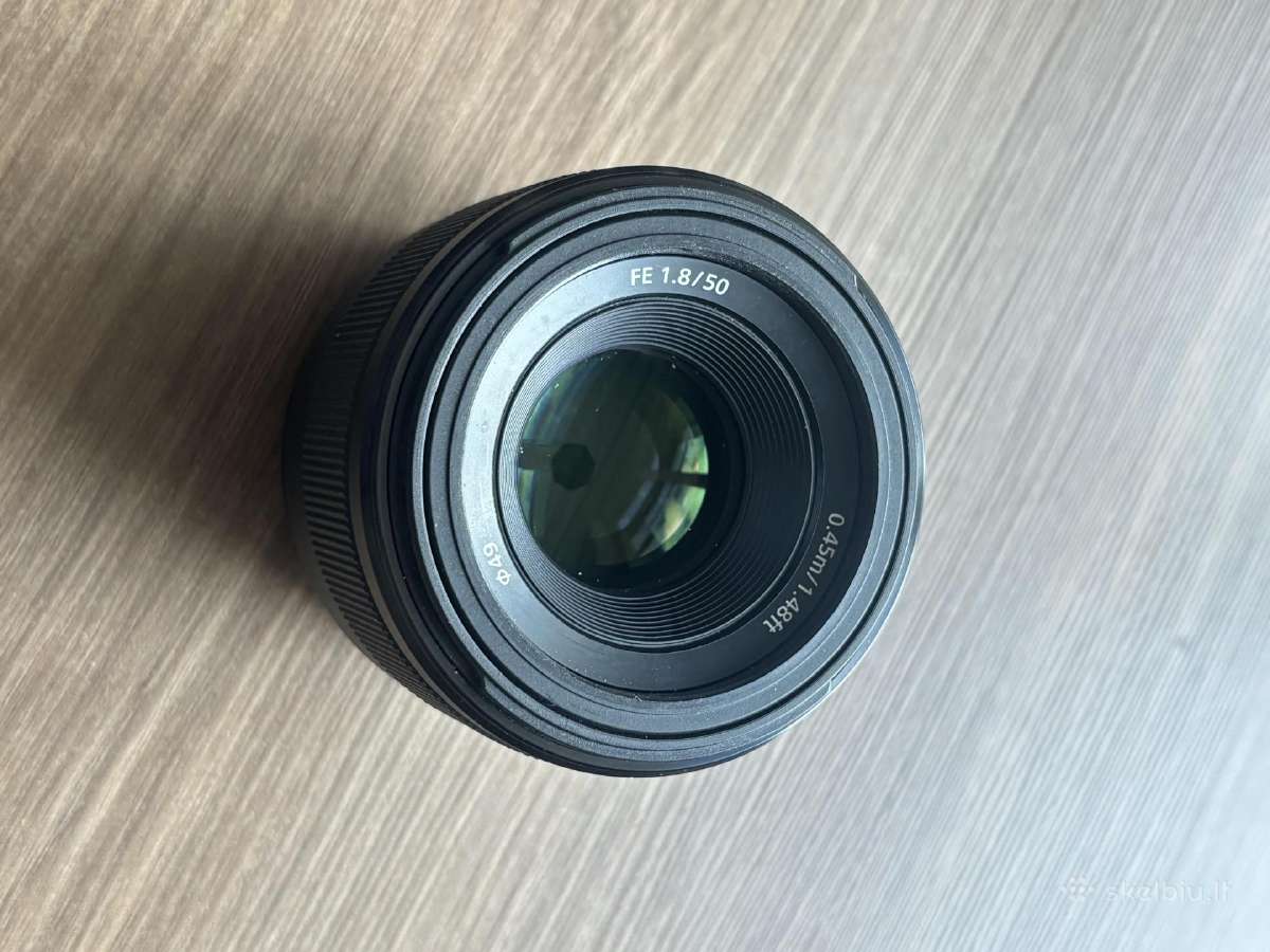 Sony objektyvas Fe 50mm F1.8 Sel50f18f - nuotraukos Nr. 4