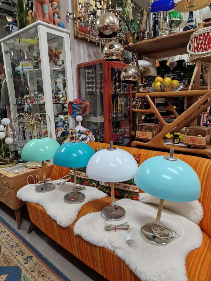 Vintažinės mid century stalinės lempos - nuotraukos Nr. 29