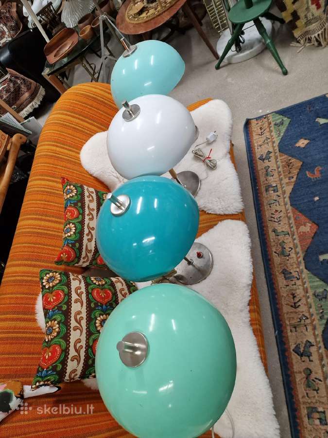 Vintažinės mid century stalinės lempos - nuotraukos Nr. 32