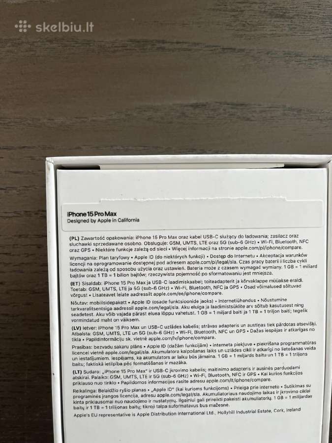 iPhone 15 pro max - nuotraukos Nr. 4