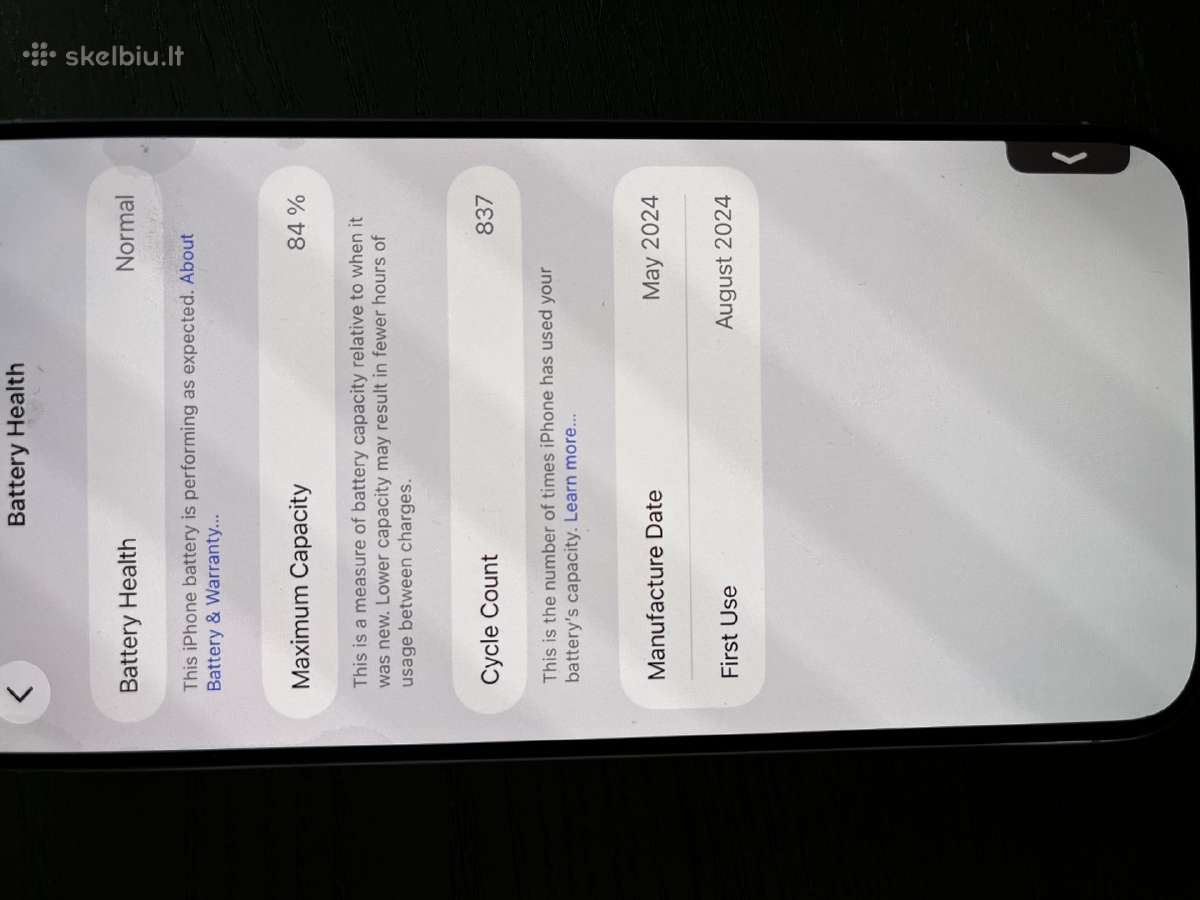 iPhone 15 pro max - nuotraukos Nr. 5