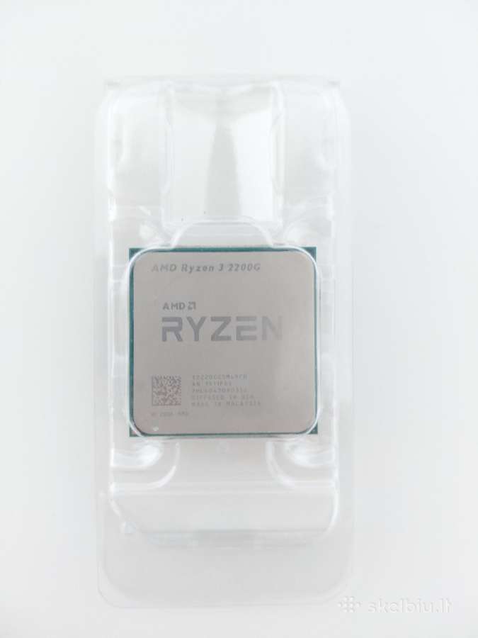 Amd Ryzen 3 2200g - nuotraukos Nr. 2