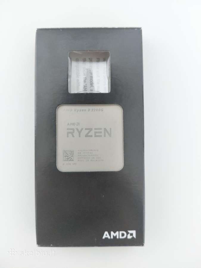 Amd Ryzen 3 2200g - nuotraukos Nr. 5