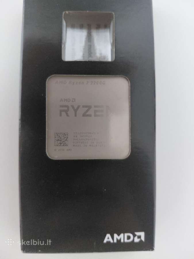 Amd Ryzen 3 2200g - nuotraukos Nr. 3