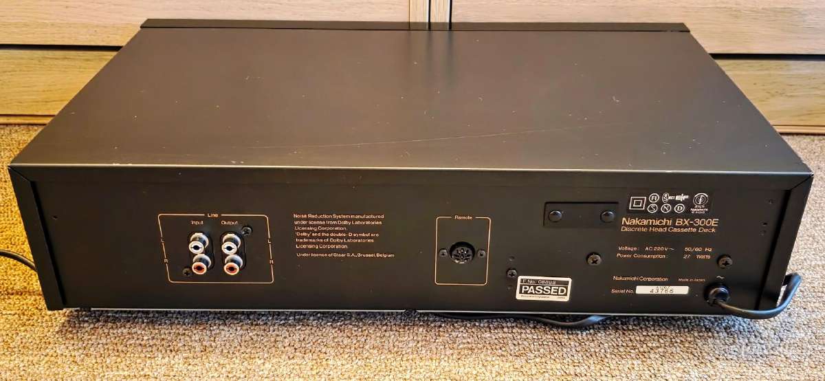 Nakamichi Bx-300 kasetinė deka , Made in Japan - nuotraukos Nr. 7