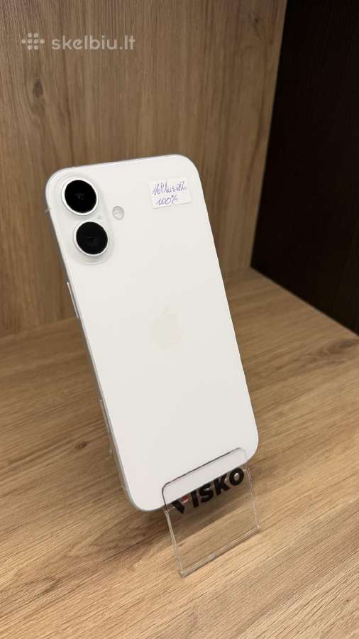 Apple iPhone 16 Plus 256gb Baterija-100% - nuotraukos Nr. 2