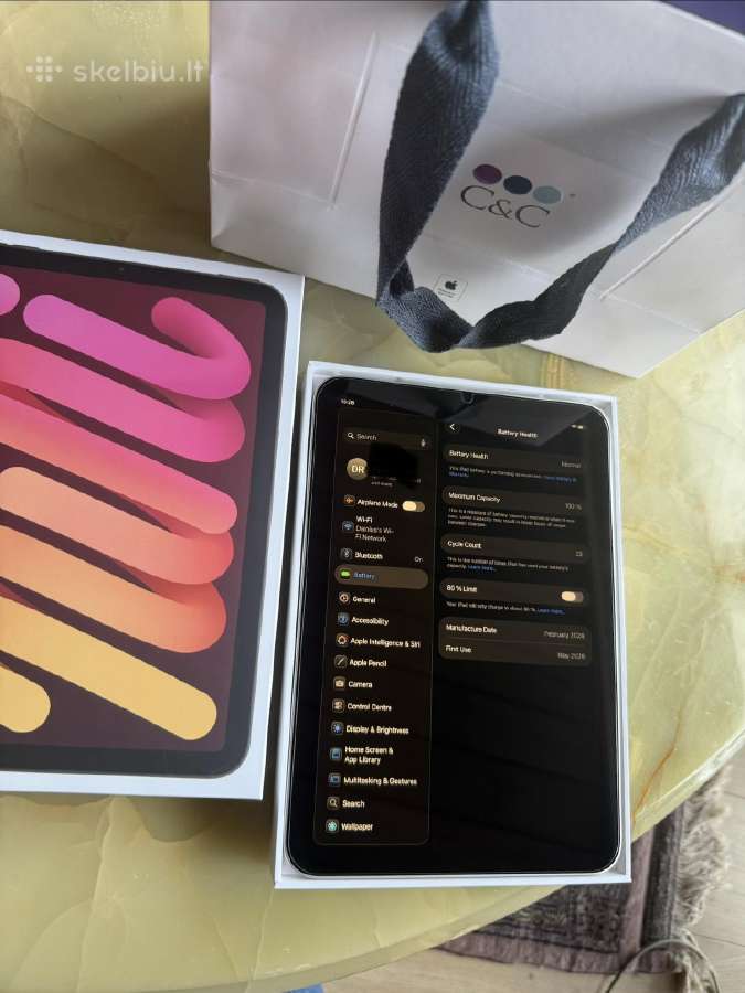 iPad mini A17 pro - nuotraukos Nr. 3